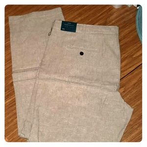 Perry Ellis men's linen pants NWT sz 40x33